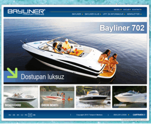 bayliner.hr: Bayliner Hrvatska - zastupanje, prodaja plovila
Bayliner Hrvatska je zvanični zastupnik Američkih plovila Bayliner. Bayliner je vodeći brend na tržištu plovila za razonodu