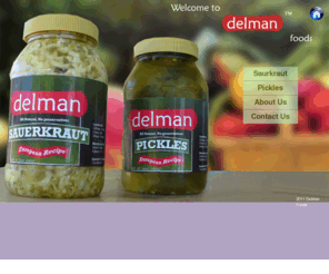 delmanfoods.com: Delman Foods - sauerkraut and pickles producer in California.
Premium sauerkraut and pickles