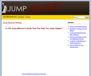 jumpmanualreview.com: Jump Manual Review | Vertical Jump Program
Before you buy Jacob Hiller's Jump Manual. Read my review and see how it works. Hurry before the price goes up again!