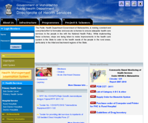 maha-arogya.gov.in: Government of Maharashtra, Directorate of Health