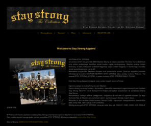 staystrong.pl: Stay Strong Apparel, Stephen Murray BMX, Stay Strong Collection
Stephen Murrayâ€™s Journey. Heading into the 2007 Dew Action Sports Tour, former BMX dirt jumping star Stephen Murrayâ€™s back was against the wall. After setting the action sports world a blaze in 2001 with his gold medal-winning performance at the X-Games, his career lost momentum. As the bills piled up, Murray sought to reverse his fortunes with a huge performance in June 2007, only to suffer a catastrophic accident that left him a quadriplegic. 