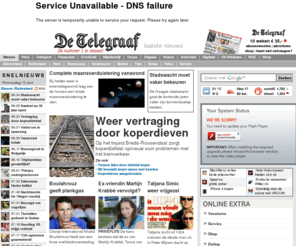 telegraaf-i.mobi: Nieuws | Altijd op de hoogte van het laatste nieuws met Telegraaf.nl
Telegraaf.nl houdt u op de hoogte van het laatste nieuws uit binnen- en buitenland, sportnieuws, uw horoscoop, het weer, mode & beauty en meer!