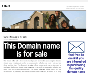 4-rent.co: For Rent , ForRent , 4-Rent | THIS DOMAIN NAME IS FOR SALE | www.4-rent.co
For Rent , ForRent , 4-Rent | THIS DOMAIN NAME IS FOR SALE | www.4-rent.co
