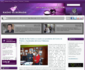 radioalborada.cl: Radio Alborada
Radio Alborada 107.7 FM