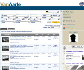 volvooccasions.com: Van Aarle Volvo Nuland export website, Lagerbestand 150 Gebrauchtfahrzeuge Volvo, verkauf PKW Volvo auto aus Niederlande
Volvo Van Aarle is Freier Handler in Gebrauchtfahrzeuge Volvo mit Lagerbestand 150 Volvo's mit Vertragshandler klasse