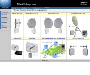 932400.com: Long Range Video Transmitter
Video Wireless long range microwave link transmitter receiver industrial 5.8,  2.4 ghz video audio link, security and surveillance, Audio and video  NTSC and PAL compatible