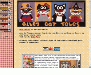 alleycattales.com: Alley Cat Tales - Funky, Folkartsy Patterns!
