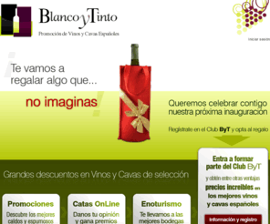 blancoytinto.es: Blanco y Tinto - Promoción de Vinos y Cavas españoles
Blanco y Tinto -  Promoción de los mejores vinos y cavas españoles
