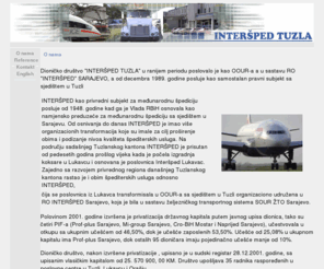 intersped-tz.com: Intersped-Tuzla
