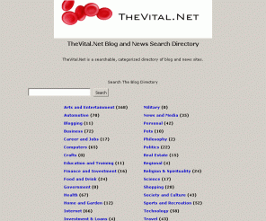 thevital.net: TheVital.Net  Blog and News Directory
