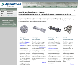 ameridrives.com: Ameridrives Couplings - Gear, Diaphragm, Disc Couplings, Mill Spindles & Universal Joints
Ameridrives Couplings is a leading international manufacturer of mechanical power transmission products. 