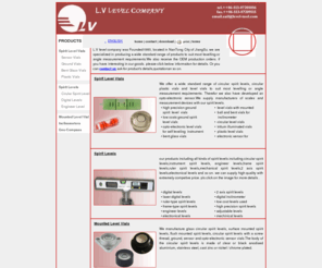 level-tool.com: SPIRIT LEVEL VIAL|ENGINEER SPIRIT LEVELS-ENGINEER SPIRIT LEVELS SPIRIT LEVEL VIAL L.V Level Company
ENGINEER SPIRIT LEVELS SPIRIT LEVEL VIAL Manufacturers of spirit levels, spirit level vials, circular spirit levels, engineers spirit levels, and a wide range of inclinometers and tilt sensors.  We also design and manufacture custom levels to suit customer requirements.