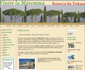 maremma-toskana.de: Vivere la Maremma - Reisen in die Toskana / Toscana - Willkommen
Vivere la Maremma - Reisen in die Toskana / Toscana - Willkommen