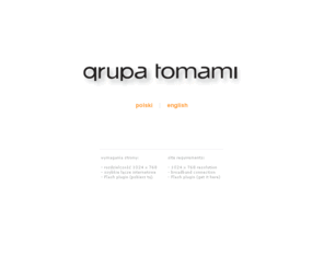 tomami.pl: grupa tomami, wydawnictwo & agencja BTL
gRUPA TOMAMI, wydawnictwo & agencja BTL