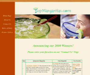 topmargaritas.com: Margaritas - TopMargaritas.com - TopMargaritas.com
International ranking of top restaurants and bars serving Margaritas.  Includes guest choices of top locations