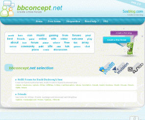 bbconcept.net: Create a forum - bbconcept.net - Free forum
Free forum Forum for David Duchovny's fans. HoDD Forum for David Duchovny's fans new home for GD2ers. Friends. mbt gd2ers. Friends. mbt gd2ers U.R.B. U.R.B. Free forum,. U.R.B. Free forum,. U.R.B