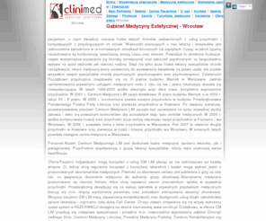 clinimed.pl: Clinimed - medycyna estetyczna
Botox Wrocław, usuwanie zmarszczek Wrocław