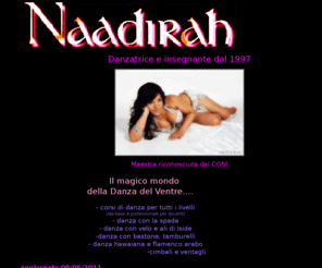 naadirah.it: Danza del ventre con Naadirah
Descrizione sito
