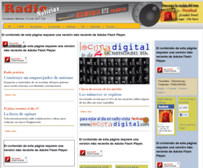 radionoticias.com: Radio-Noticias, revista digital de radioafición
Radio-Noticias, la única revista española de radioaficionados digital y gratuita: ensayos de emisoras, antennas y accesorios, D-Star, dstar, radio digital, DRM