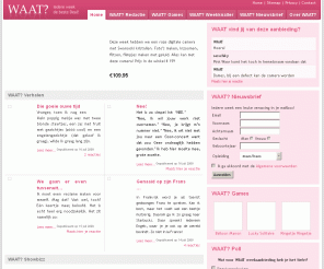 waat.nl:  vrouwen website WAAT met blogs, games en iedere week een super aanbieding!
