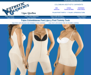 aestheticgarments.com: Colombian Liposuction girdles & corsets - Lipectomy Compression Garment - Post Surgical Compression Garments - Girdle and Binder Products for Men and Women
Colombian Liposuction girdles & corsets - Lipectomy Compression Garment - Post Surgical Compression Garments - Girdle and Binder Products for Men and Women