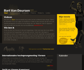 bartvandeursen.be: Bart Van Deursen - Officiële Site
Atletiek, val, meerkamp, roba, club, hoogspringen, verspringen, 100, 200