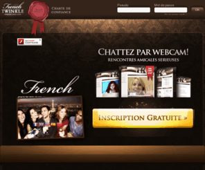 frenchtwinkle.com: Rencontre amicale avec French Twinkle : site de rencontre amicale et internationale, avec chat et webcam. Rencontre amicale homme. Rencontre amicale femme.
Rencontre amicale avec French Twinkle : site de rencontre amicale et internationale