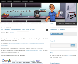 konvertieren.net: SEO-Praktikant.de
Blog des SEO-Praktikanten über neues aus der Welt der Suchmaschinenoptimierung, Affiliate Marketing und Online Marketing.