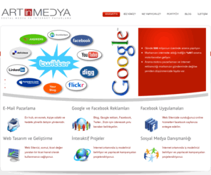 artinmedya.com: ART IN MEDYA Sosyal Medya ve İnternet Pazarlama, Web tasarım, Google reklam, E-mail pazarlama , Facebook reklam, Sosyal medya danışmanlığı
Sosyal Medya ve İnternet Pazarlama, Web tasarım, Google reklam, E-mail pazarlama , Facebook reklam,  facebook uygulamaları , Sosyal medya danışmanlığı 