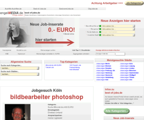 best-of-jobs.de: Minijobs Deutschland | Stellenangebote Deutschland | Jobanzeiger Deutschland | Jobs Deutschland
Themenschwerpunkt dieser Seite: Minijobs Deutschland | Stellenangebote Deutschland | Jobanzeiger Deutschland | Jobs Deutschland