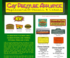 gaspressuredecalsandlabels.com: Gas Pressure Appliance Decals
