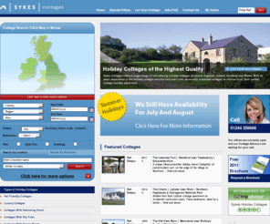 sykescottage.com: Holiday Cottages To Rent - Sykes Cottages - UK Cottage Holidays
Stop! You've just found the best website to browse hundreds of handpicked holiday cottages across the UK & Ireland. And prices start from just Â£3.35pppn!