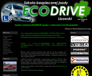 ecodrive.com.pl: Kurs prawa jazdy Katowice SOSNOWIEC- PRAWO JAZDY nauka jazdy. Ośrodek szkolenia kierowców Katowice, Sosnowiec – ECODRIVE Nauka Bezpiecznej Jazdy w Katowicach i Sosnowcu.
PRAWO JAZDY SOSNOWIEC, nauka jazdy w Katowicach, kurs prawa jazdy Katowice,Nauka jazdy Sosnowiec. Nauka jazdy Katowice,kurs prawa jazdy Sosnowiec Prawo jazdy Katowice - Ośrodek Szkolenia Kierowców ECODRIVE zaprasza!