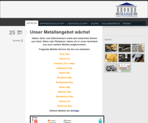 hanse-lvg.de: Hanse Lager- und Vertriebsgesellschaft
Hanse Lager- und Vertriebsgesellschaft - Hanse-LVG