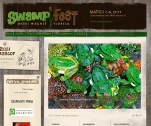 swampfestatweekiwachee.com: swampfestweekiwachee.com
Annual Swamp Fest in Hernando county is a fun-filled event for the whole family held in March. Come enjoy food, entertainment, contests, arts and crafts.