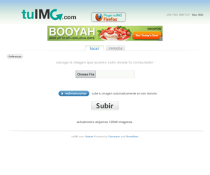 tuimg.com: Bienvenido a tuIMG.com - Image Hosting
Hosting de imagenes GRATIS