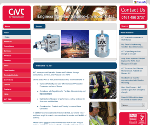 avtechnology.co.uk: AVT - Home | Structural | Condition | Vibration | Noise | Monitoring | Visual Inspection | Lubrication
AV Technology is an independent consultancy providing engineering solutions in noise, vibration, structural, process and machinery condition monitoring and visual inspection.