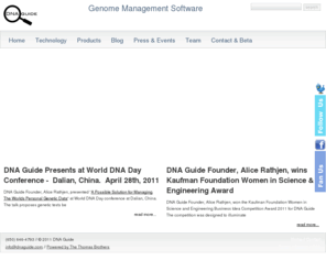 dnaguide.com: DNA Guide - Opening up DNA Navigation to a whole new audience

