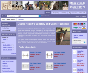 getco.co.uk: Jackie Robert’s Saddlery and Online Tackshop
Jackie Robert’s Saddlery and Online Tackshop, a well known and established business that caters for all your Equestrian needs