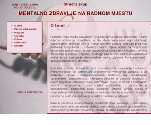 mzrm.info: STRUČNI SKUP MENTALNO ZDRAVLJE NA RADNOM MJESTU
