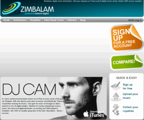 zimbalam.net: Music Distribution and Selling Music Online | Zimbalam
Zimbalam - We distribute your music on the major digital music stores worldwide. You keep all your rights and collect 100% of the income generated from sales of your music.