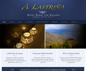 alastrina.es: A Lastriña - Hotel Rural
Joomla! - the dynamic portal engine and content management system