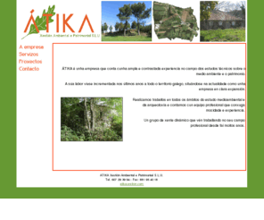 atikaxestion.com: ÁTIKA Xestión Ambiental e Patrimonial
