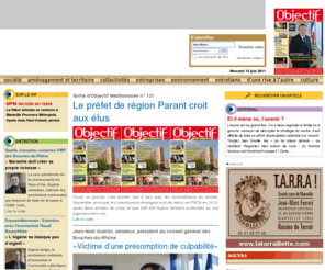 observatoire-mediterraneen.com: Observatoire méditerranéen du fait économique et politique
Observatoire méditerranéen : magazine en ligne de l'actualité économique et politique en région Provence Alpes Côte d'azur : articles, entretiens, news.