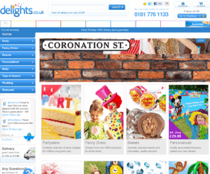 delights.co.uk: delights.co.uk | Party supplies, fancy dress, sweet shop & much more.
delights.co.uk | Party supplies, fancy dress, sweet shop & much more.