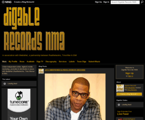 digablerecords.com: Digable Records NMA - In association with MediaNet, a partnership between RealNetworks, Time/War & EMI
Urban independent online, digital & mobile marketing, promotion & distribution in assoc with MediaNet (RealNetworks, Time Warner & EMI)