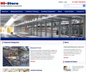 khsgroup.co.uk: Hi-Store Racking and Storage Solutions for Mezzanine Floors, Warehouse Racking and Retail Display
Hi-Store manufacturers, designs and installs cantilever racking, mezzanine flooring, storage and materials handling systems for a wide variety of applications