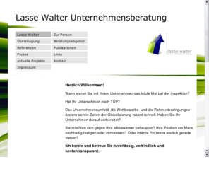 lassewalter.com: Lasse Walter
Lasse Walter Unternehmensberatung - zuverlässig | verbindlich | kostentransparent