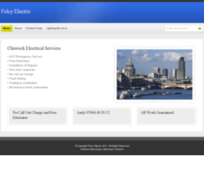 electricianchiswick.com: Electrician Chiswick |  *** Andy  07904 49 20 12
Chiswick Electrician ****10 years experience***  He is fully certified ***no call out fee.  Call us for a free quote.***Andy  07904 49 20 12