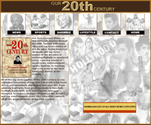 our20thcentury.com: Leonard Nimoy's "Our 20th Century"
Welcome to Leonard Nimoy's 